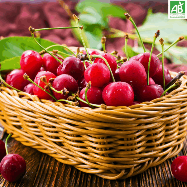 Cerises - la barquette de 250 gr