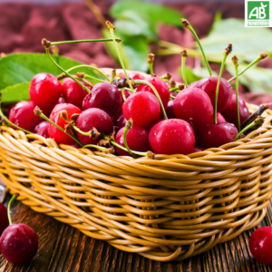 Cerises - la barquette de 250 gr