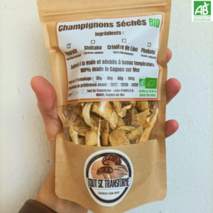 Pleurotes séchées - 30 gr